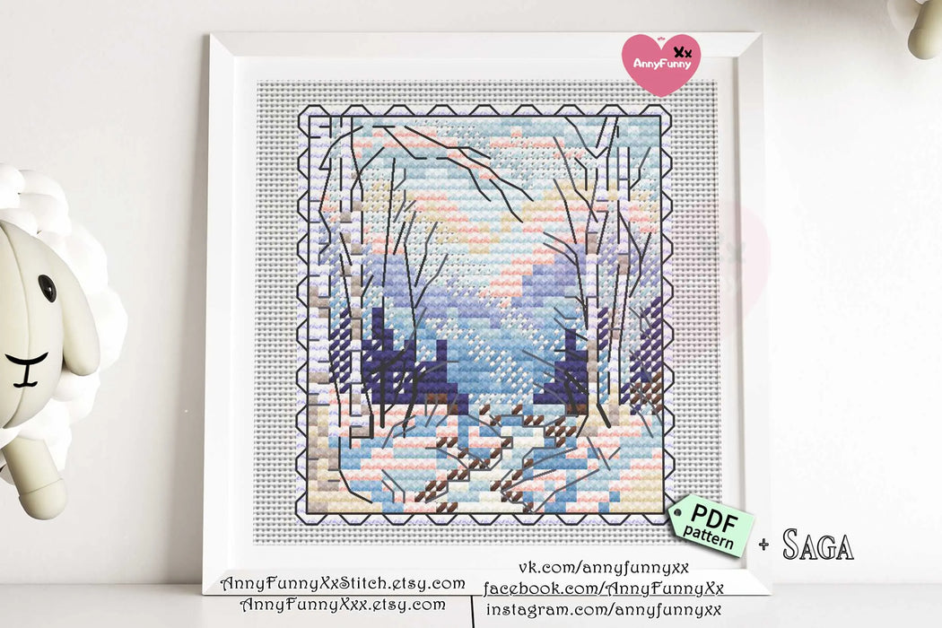 Winter Impressions - PDF Cross Stitch Pattern