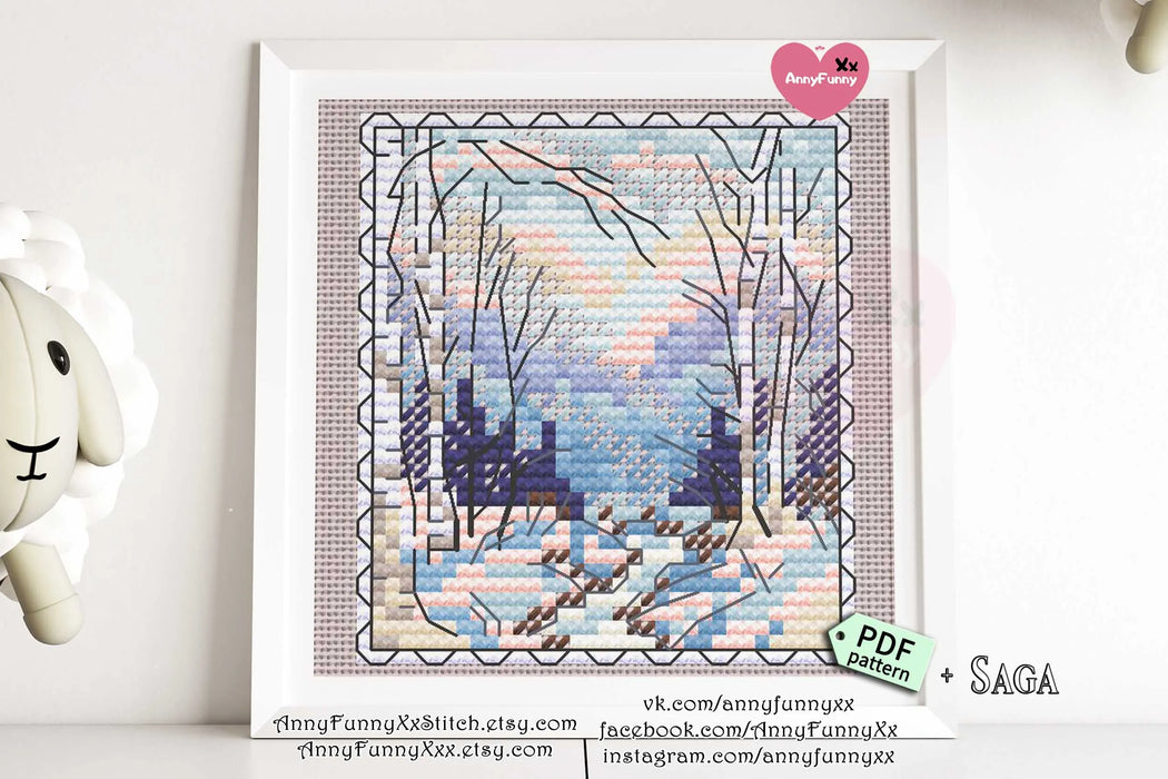 Winter Impressions - PDF Cross Stitch Pattern