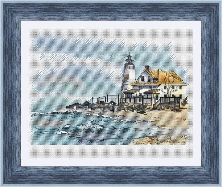 Lighthouse - PDF Cross Stitch Pattern - Wizardi