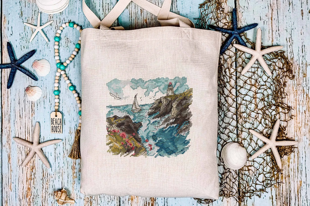 Beacon of the Sea - PDF Cross Stitch Pattern