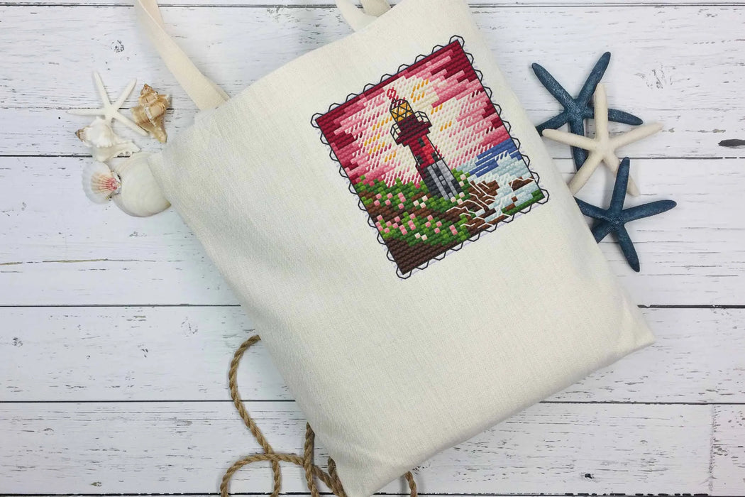 Rosy Glow - PDF Cross Stitch Pattern