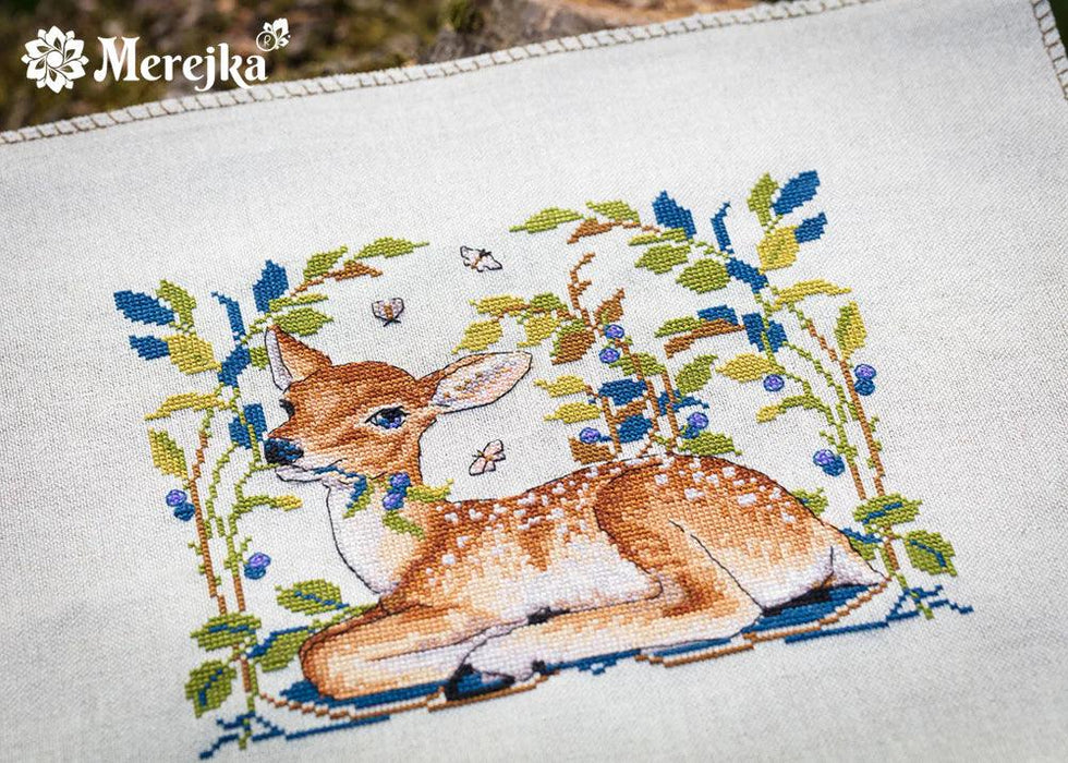 Little Fawn K-145A Counted Cross-Stitch Kit - Wizardi