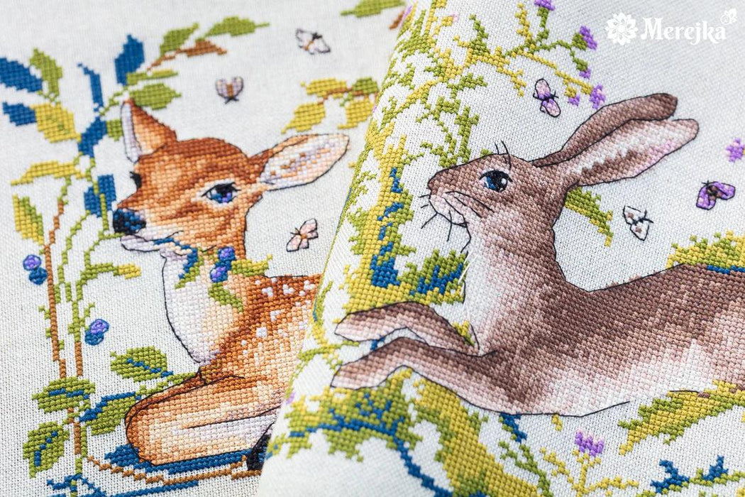 Little Fawn K-145A Counted Cross-Stitch Kit - Wizardi