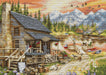 Log Cabin BU5020L Counted Cross-Stitch Kit - Wizardi