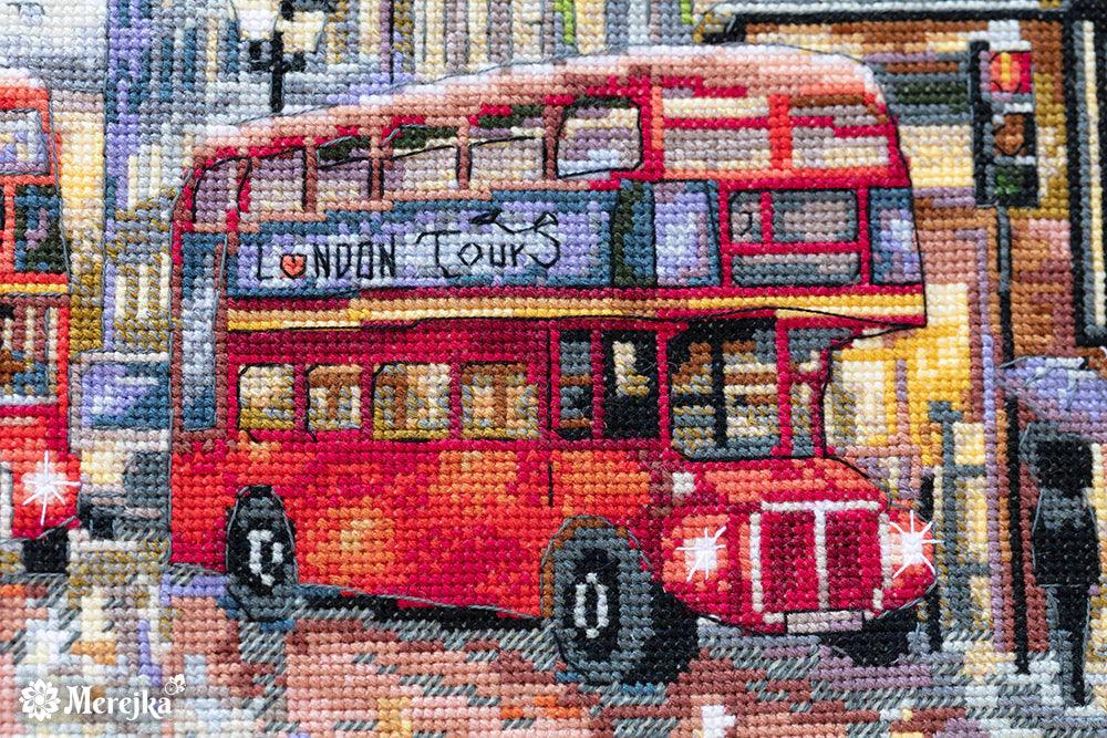 London K-159 Counted Cross-Stitch Kit - Wizardi