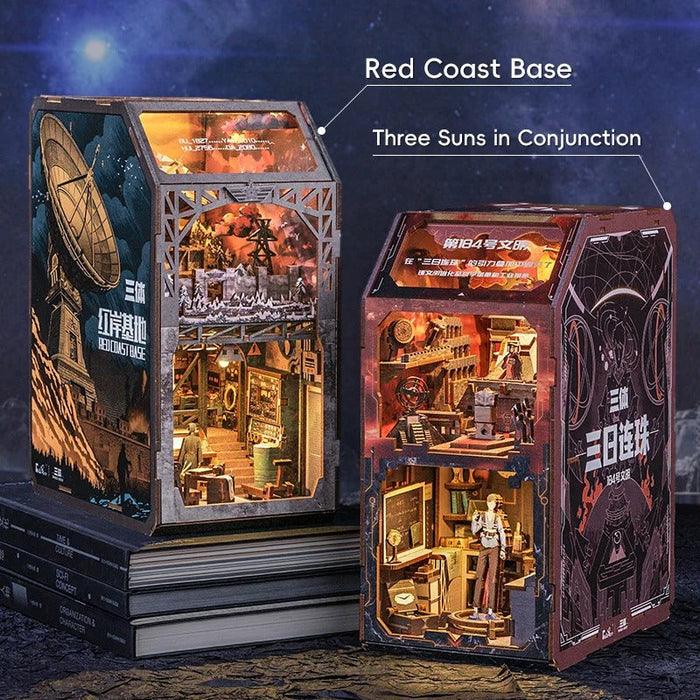 Book Nook Wizardi Miniature - Suns in Conjunction Roombox Kit