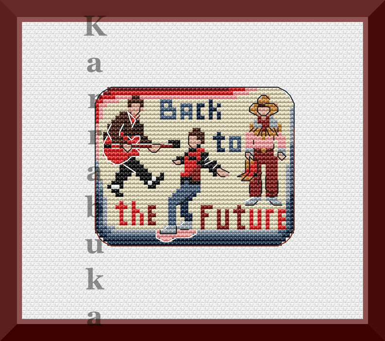 Marty - PDF Cross Stitch Pattern - Wizardi