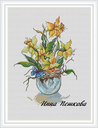 Moments of Spring - PDF Cross Stitch Pattern - Wizardi