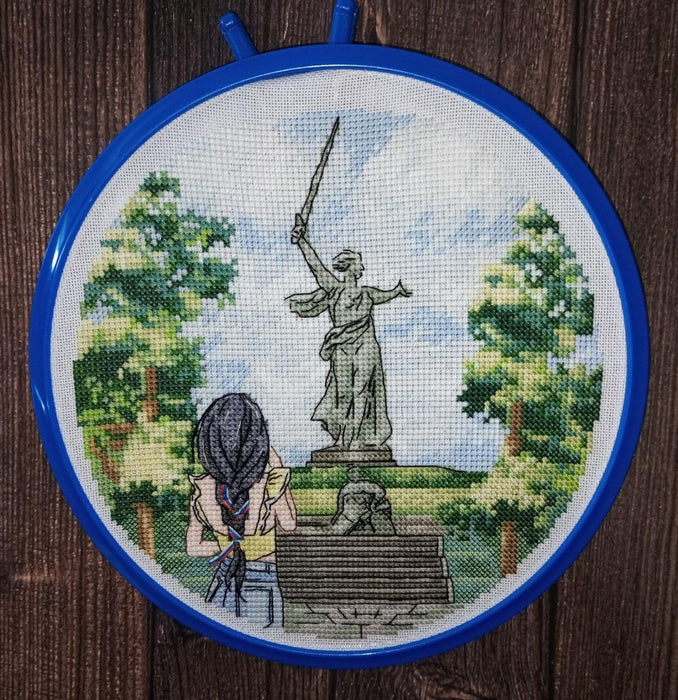 Motherland Mother. Volgograd - PDF Cross Stitch Pattern - Wizardi