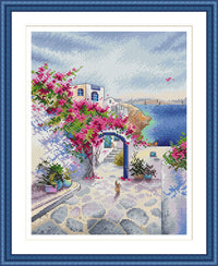 Santorini - PDF Cross Stitch Pattern