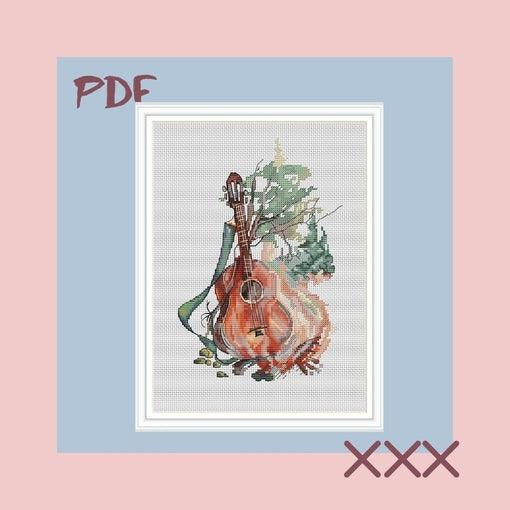 Music Of The Fire - PDF Cross Stitch Pattern - Wizardi