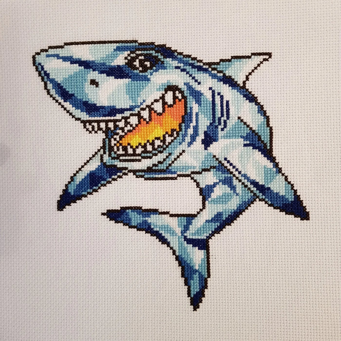 Shark - PDF Cross Stitch Pattern