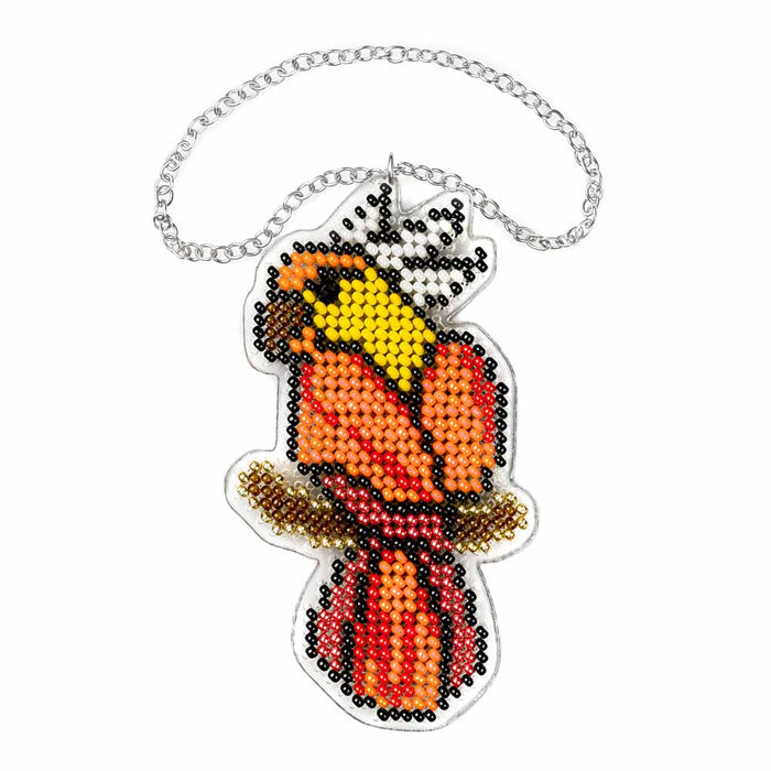 Bead embroidery kit on a plastic base FLPL-092