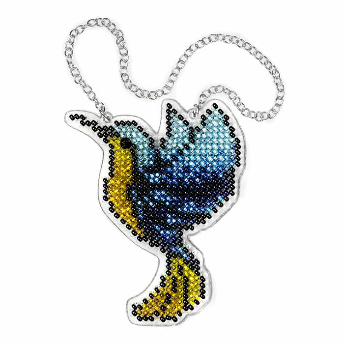 Bead embroidery kit on a plastic base FLPL-093