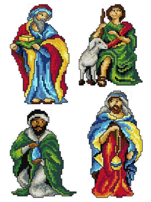 Nativity 2 154CS Counted Cross-Stitch Kit - Wizardi