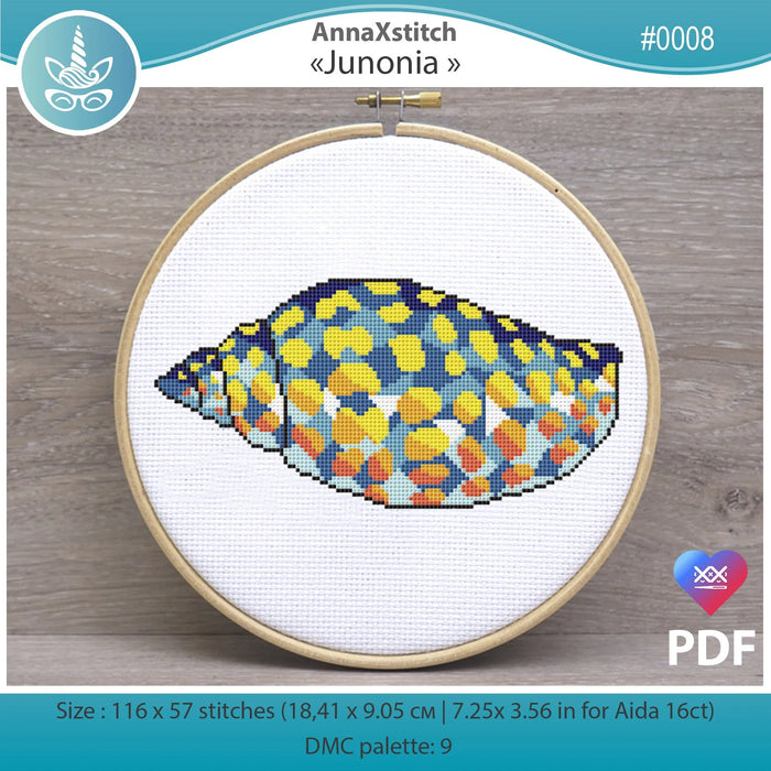 Junonia - PDF Cross Stitch Pattern