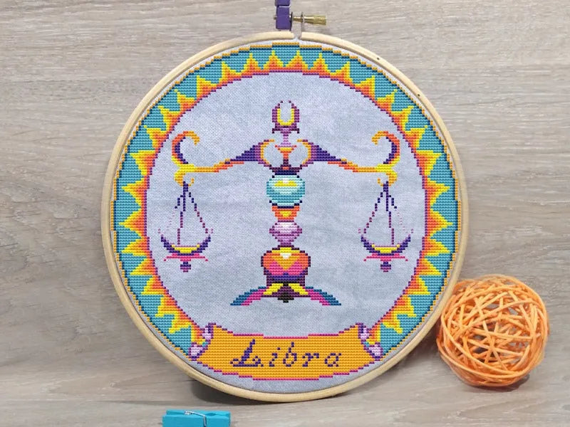 Libra - PDF Cross Stitch Pattern