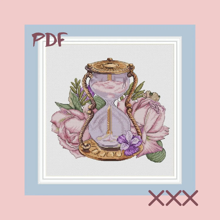 Hourglass - PDF Cross Stitch Pattern