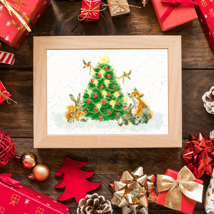 Oh Christmas Tree XHD107 Counted Cross Stitch Kit - Wizardi