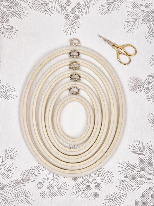 Oval Flexi Hoop Nurge 230-10 White - Wizardi