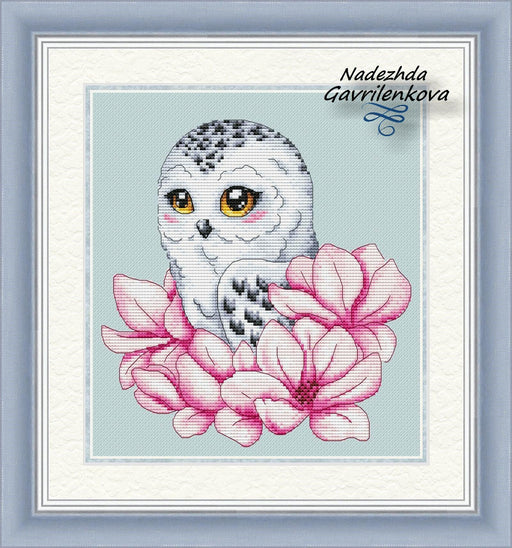 Owl - Baby - PDF Counted Cross Stitch Pattern - Wizardi