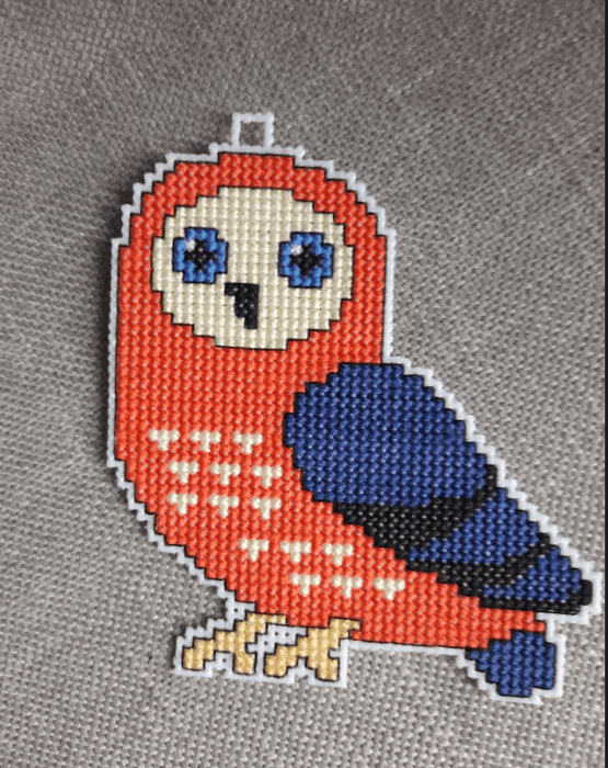 "Owls" 110CS Counted Cross-Stitch Kit - Wizardi