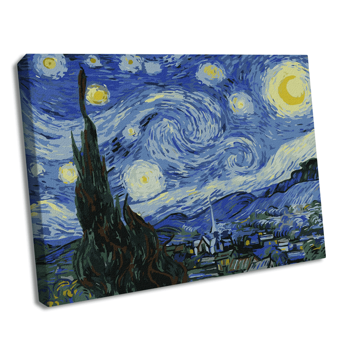 Painting by Numbers kit Starry Night KHO2857 - Wizardi