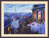 Paris Evening Deja Vu K-188 Counted Cross-Stitch Kit - Wizardi