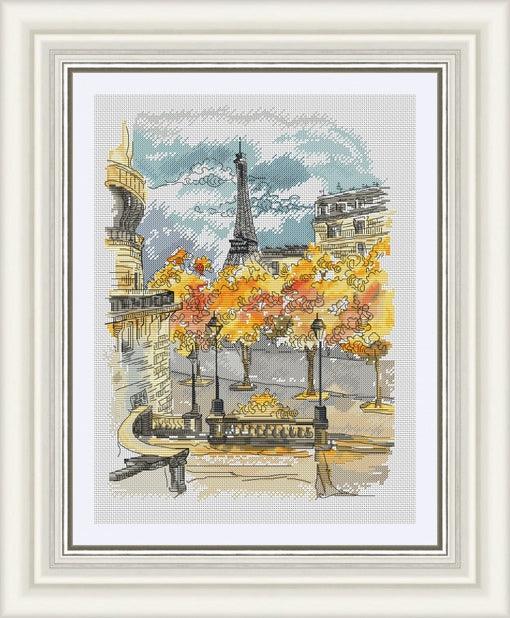 Paris, Paris! - PDF Cross Stitch Pattern - Wizardi