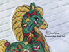 Patchwork Horse - PDF Cross Stitch Pattern - Wizardi