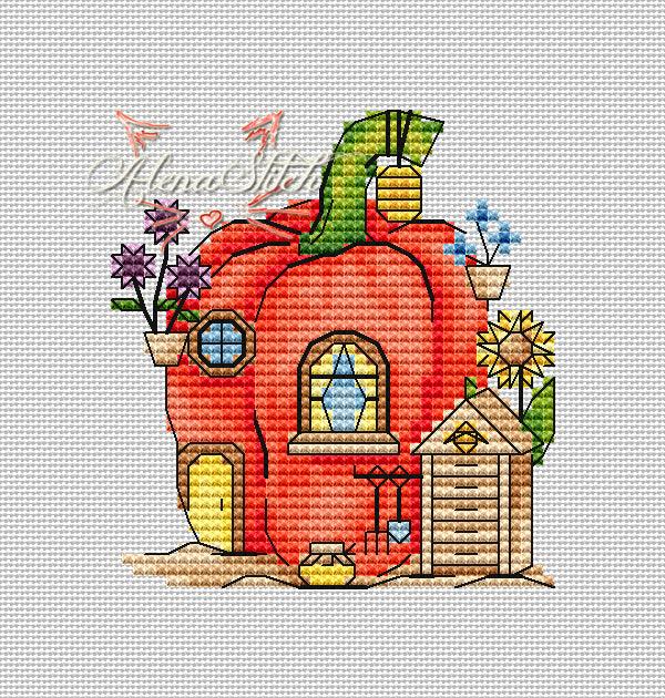 Pepper - PDF Cross Stitch Pattern - Wizardi