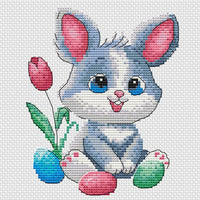 Easter Bunny - PDF Cross Stitch Pattern