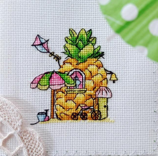 Pineapple - PDF Cross Stitch Pattern - Wizardi