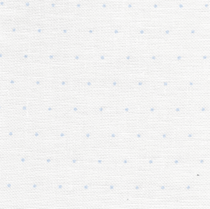 Precut Zweigart Cashel Mini Dots 28 count White with Grey Mini Dots 3281/1129 - Wizardi