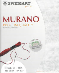 Precut Zweigart Murano Vintage 32 count Marble/Stormy Clouds 3984/7139 - Wizardi