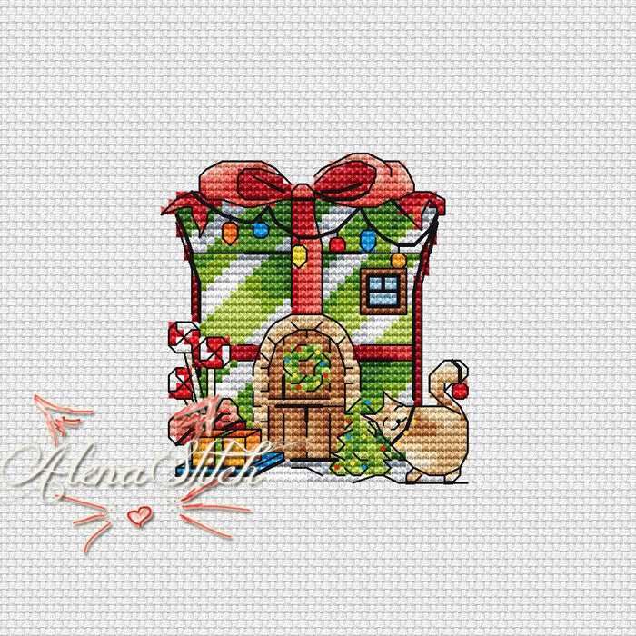 Present - PDF Cross Stitch Pattern - Wizardi