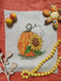 Pumpkin with sunflower - PDF Cross Stitch Pattern - Wizardi