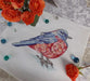 Purple Bird - PDF Cross Stitch Pattern - Wizardi