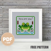 How are you? - Free PDF Cross Stitch Pattern