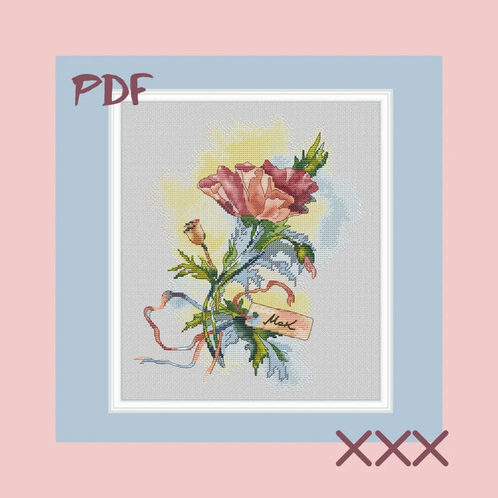 Poppy - PDF Cross Stitch Pattern