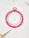 Round Flexi Hoop Nurge 230-1 Pink - Wizardi