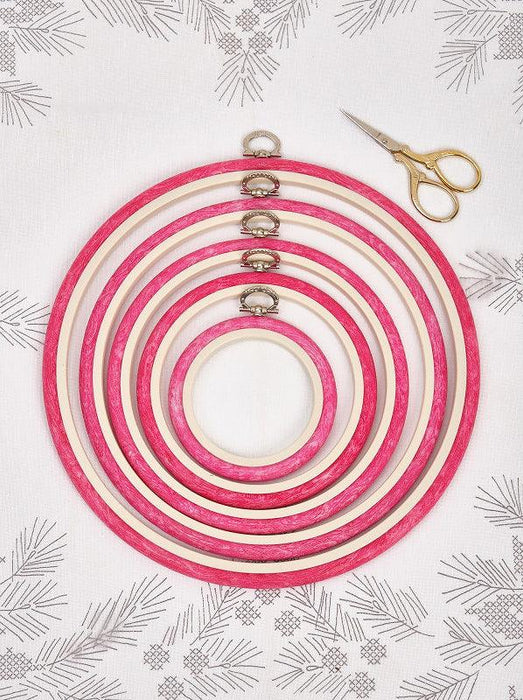 Round Flexi Hoop Nurge 230-1 Pink - Wizardi