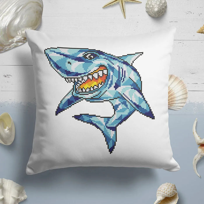 Shark - PDF Cross Stitch Pattern