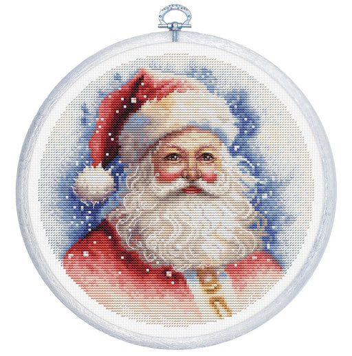 Santa BC224L Counted Cross-Stitch Kit - Wizardi