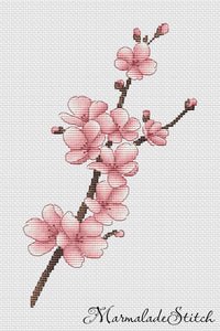 Sakura - PDF Cross Stitch Pattern