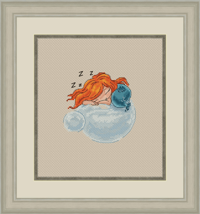 Sea Dreams - PDF Cross Stitch Pattern - Wizardi