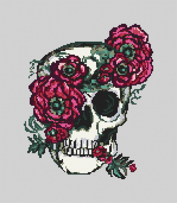 Petals of Darkness - PDF Cross Stitch Pattern