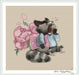 Sleepy Raccoon - PDF Cross Stitch Pattern - Wizardi