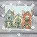 Snowy Street XSS21 Counted Cross Stitch Kit - Wizardi