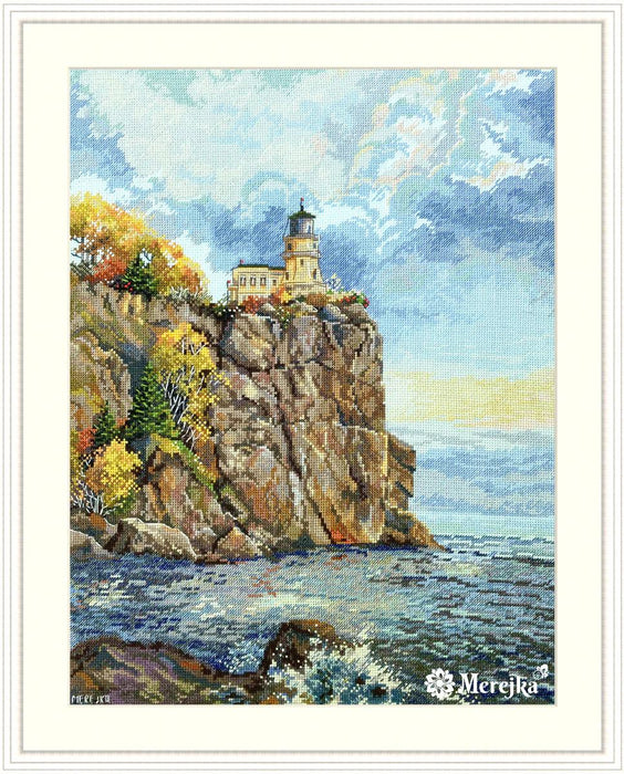 Split Rock Lighthouse K-231 Counted Cross-Stitch Kit - Wizardi